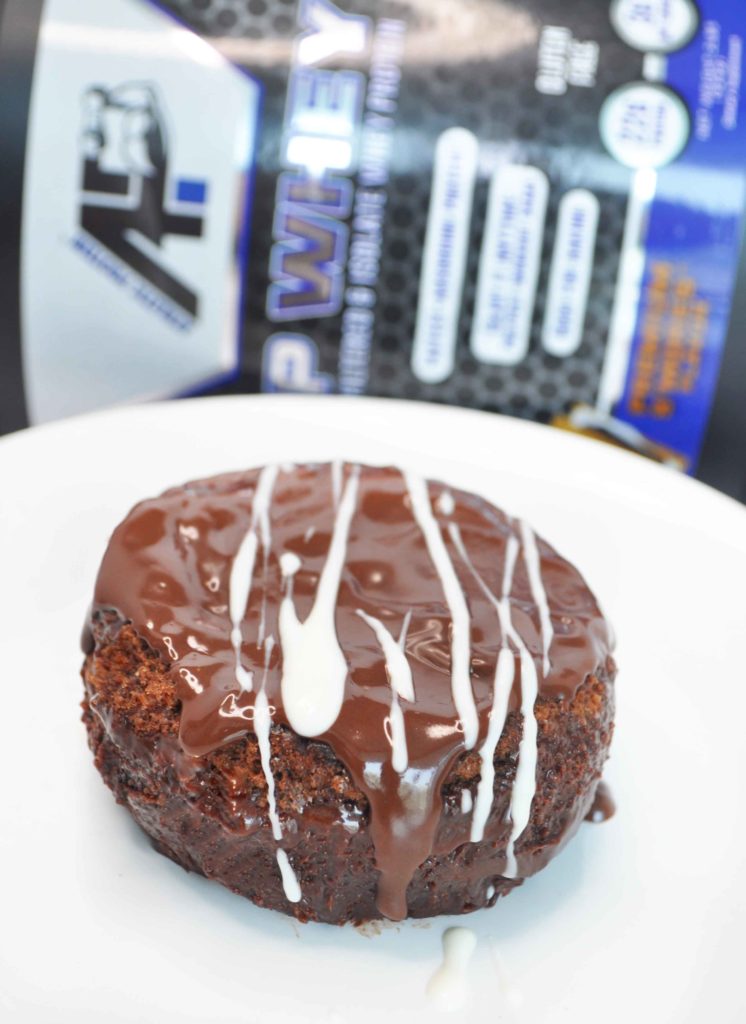 Mini Protein Chocolate Layer Cake Athletic Protein